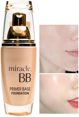 MYEONG Makeup Liquid Color Changing Lightweight Long Wear  Foundation(Beige, 60 ml)