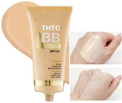 THTC High Coverage Matte Finish Full Foundation For Oily & Dry Skin Foundation(skin, 60 ml)