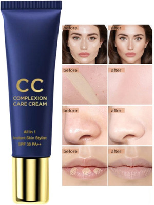 tanvi27 Poreless Smooth Complexion Care multi-functional Cream With Spf30 Foundation(Blue, 15 ml)