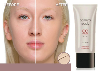 THTC Dark Spot Correcting CC Cream With SPF 30 Cream Foundation(BEIGE, 40 ml)