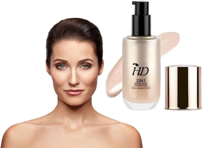 YAWI High Coverage Waterproof oil Free Matte Foundation SPF 25 Foundation(beige, 60 ml)