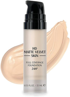 AFARAXIA liquid foundation for all skin tone full coverage and lightwet texture Foundation(pure beige, 15 ml)