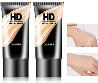 ADJD Combo hd Oil-Free Matte Foundation - Soft Skin with Natural Matte Finish Foundation(NATURAL, 100 g)