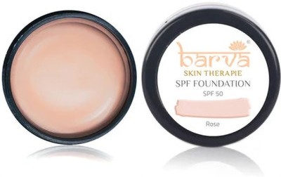 Barva Cream Semi-Matte Foundation and Concealer, Perfect for Indian Skin Tones. Foundation(Rose Pink, 0.09 ml)