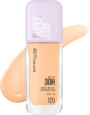 MAYBELLINE NEW YORK Super Stay Lumi Matte Foundation 30H Longwear Light As Air Foundation(120, 35 ml)