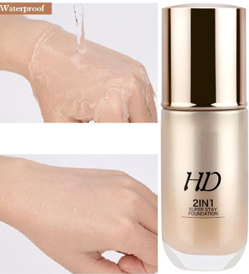 ADJD Full Coverage 2 in 1 Foundation & Concealer Long Lasting & Waterproof  Foundation(BEIGE, 60 ml)