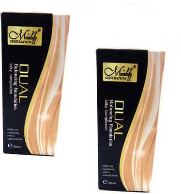 Menow Generation -II Dual Balancing  Foundation(Silky Complexion, 100 ml)