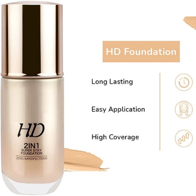 AFARAXIA Matte Coverage Waterproof Base Matte Liquid Foundation En Foundation(ivory, 60 ml)
