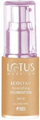 LOTUS MAKE - UP Ecostay Nourishing Foundation (Royal Ivory, 30 ml) Foundation(L3 Royal Ivory, 30 ml)