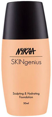 NYKAA SKINgenius Hydrating Foundation - Pure Ivory 01 Foundation(Light Brown, 30 ml)