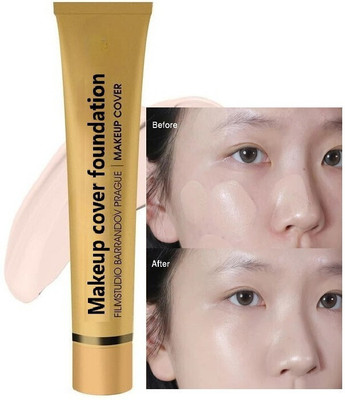 Yuency High Coverage Waterproof oil Free Matte Foundation SPF 30 Foundation(cool ivory, 20 ml)