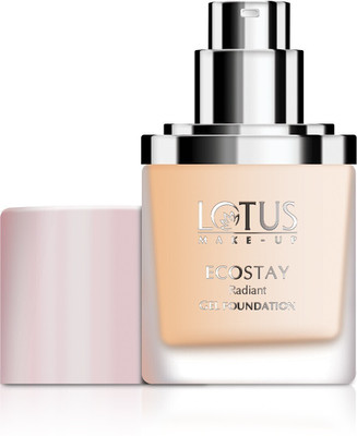 LOTUS MAKE - UP Ecostay Radiant Gel  Foundation(Snow, 30 ml)