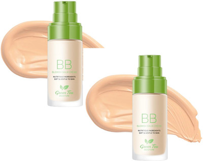 Emijun Blemish Balm Cream Green Tea Moisture COMBO Foundation(SOFT IVORY, 60 ml)