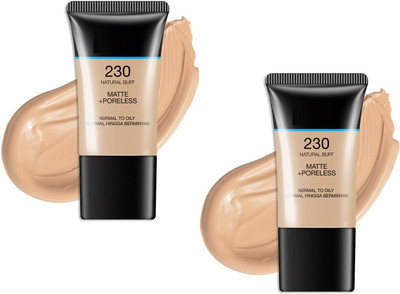 Emijun Foundation for Normal to Oily Skin - Flawless All-Day Finish COMBO Foundation(HONEY BEIGE, 36 ml)
