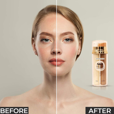 tanvi27 Full Coverage matter and long lasting Primer &  Foundation(beige, 60 g)