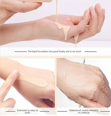 WOONGMI Matte + Poreless Foundation for Oily Skin(18 ml)