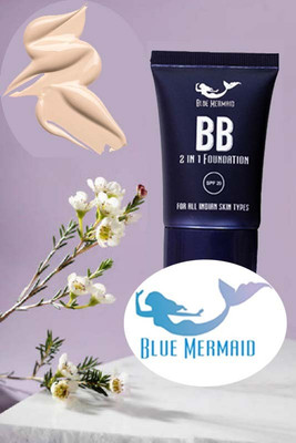 BLUEMERMAID NEW BB FOUNDATION MADE WITH SWEAT PROOF FORMULA Foundation(BEIGE, 30 ml)