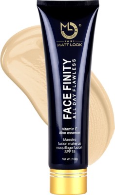 MATTLOOK Face Finity All Day Flowless C-2-03 NATURAL Foundation(03 beige, 100 g)