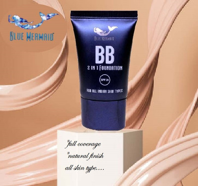 BLUEMERMAID HIGH COVERAGE BB CREAM FOUNDATION MATTE FINISH Foundation(BEIGE, 30 ml)