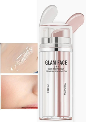 WOONGMI Skin Energizing 2 in 1 Foundation &  Primer  - 60 ml(Natural Node)