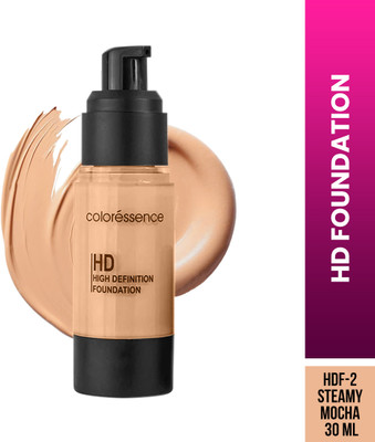 COLORESSENCE SPF-20 High Definition Foundation Full Coverage Waterproof Lightweight Matte Formula Foundation(HDF-2, 30 ml)