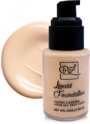 Beauzy BB Graceful Oil Free Foundation Smooth Application and Full Coverage  Foundation(Beige, 30 ml)