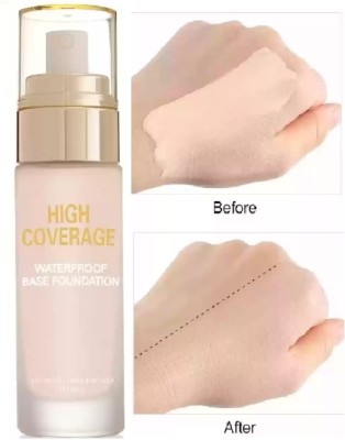 Latixmat Waterproof Matte Finish Liquid Foundation , Lightweight & High Coverage Foundation(Ivory, 60 ml)