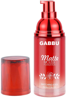 GABBU Smooth proof long wear makeup ivory shade foundation Foundation(IVORY, 60 ml)