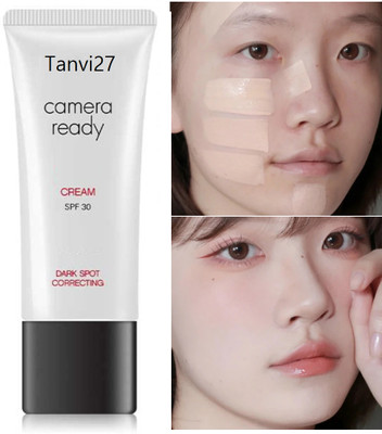 tanvi27 CC Cream Dark Spot Correcting Full Coverage Foundation(IVORY, 40 ml)
