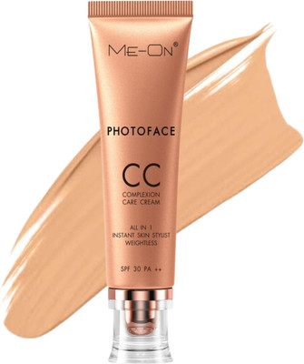 Me-On Photoface CC Cream Foundation(02 Natural, 30 ml)