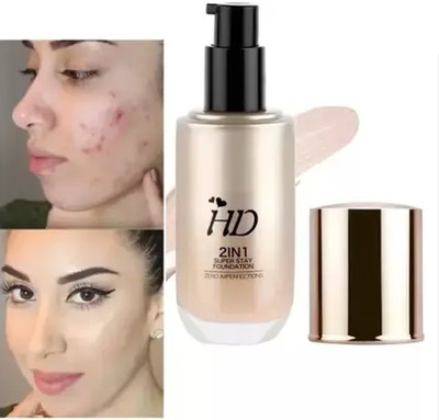 AFARAXIA Naturally Long Lasting Waterproof  Foundation(BEIGE, 60 g)