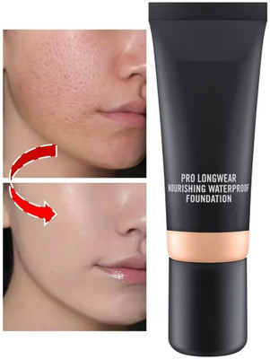 WOONGMI Full Coverage, Oil Control & Long-Lasting Matte Finish  Foundation(BEIGE, 40 ml)