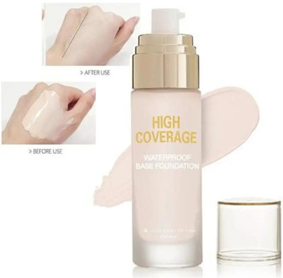 FLORERO Natural Glow Daily Wear  Foundation(IVORY, 50 ml)