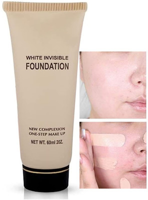 DARVING Perfect Coverage white invisible foundation for all skin type Foundation(IVORY, 60 ml)
