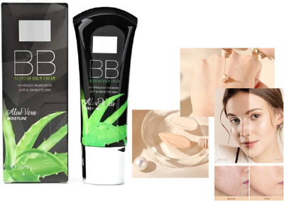 NADJA Flawless BB Cream Waterproof Long-lasting Full Coverage Foundation(Beige, 38 ml)