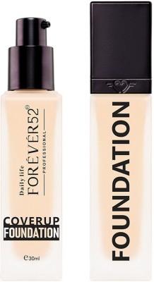 daily life forever 52 COVERUP FOUNDATION FCU10.3 Foundation(Caramel, 30 ml)