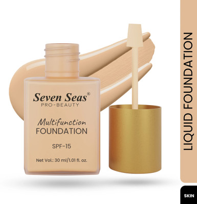Seven Seas Multi function Perfect Tient Foundation | Oil Free and Long Lasting Foundation(Skin, 30 ml)