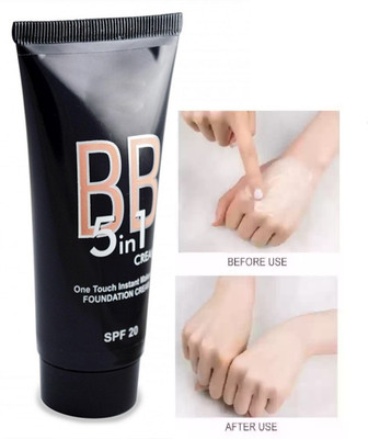 ADJD Lightweight Foundation with BB Cream Formula for Daily Use Foundation(WHITE IVORY, 60 g)