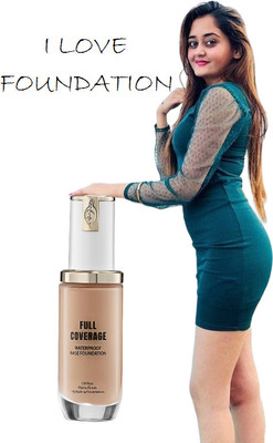 Sheny NEW HD MATTE FULL COVERAGE FOUNDATION 45 ML Foundation(beige, 45 ml)
