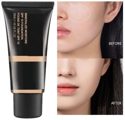 REIMICHI WOMEN TUBE FOUNDATION WITH WATERPROOF FORMULA  Foundation(BEIGE, 35 ml)