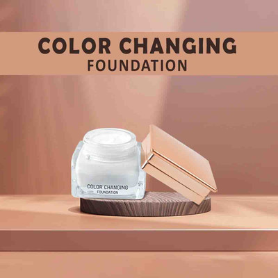 Latixmat Flawless Coverage Color Changing  Foundation(White, 30 ml)