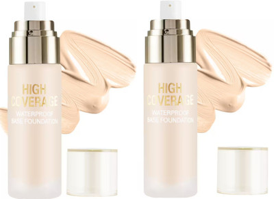 GFSU - GO FOR SOMETHING UNIQUE High Performance Foundation | Water-Resistant | Medium to Buildable Coverage Foundation(IVORY, 120 ml)