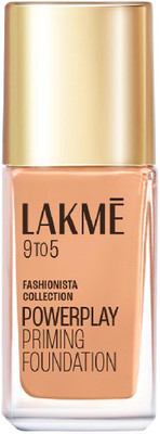 Lakmé 9to5 Powerplay Priming  Foundation(Neutral Medium, 25 ml)