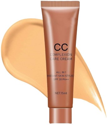 WOONGMI All in One Instant Skin Stylist CC Cream Foundation(NATURAL, 15 ml)