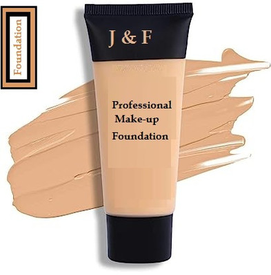 J & F Matte Make-up Professional  Foundation(Beige, 50 g)