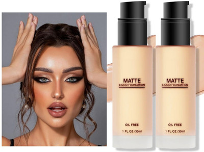 tanvi27 Waterproof, Long-Lasting, Full Coverage, Moisturizing Matte Finish  Foundation(Natural Beige, 60 ml)