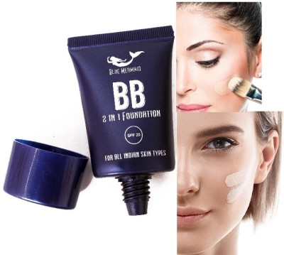 BLUEMERMAID LONG LSTING MAKEUP BB TUBE FOUNDATION BEST NATURAL FINISH Foundation(IVORY, 30 ml)