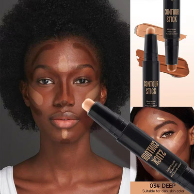 GULGLOW99 2in1 Dual Dark Concealer And Highlighter Stick 3D Contour Balm Concealer Foundation(MULTICOLOR, 8 g)