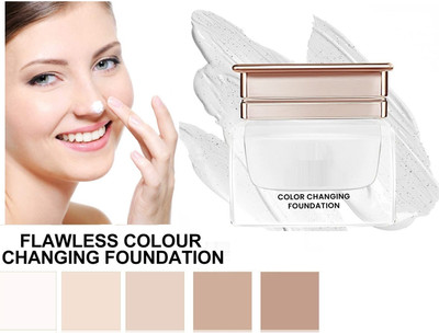 DARYUE WaterProof Full Coverage Skin and Pro Beauty Makeup  Foundation(WHITE, 30 ml)