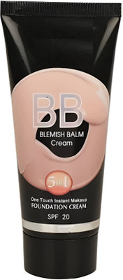 AEPRUY 5 IN 1 BB Cream Instant Spot Coverage with SPF 20 Foundation(BEIGE, 60 g)